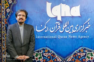 بازدید بهرام قاسمی سخنگوی وزارت خارجه از ایکنا