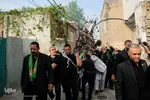 مراسم سنتی شال و پر کردن علم تاریخی طیب
