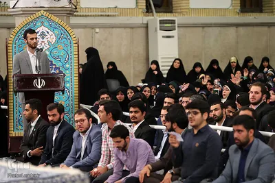 دیدار جمعی از دانشجویان و نمایندگان تشکل‌های دانشجویی با رهبر انقلاب