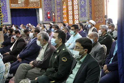 مجلس بزرگداشت شهدای دهم فروردین در مسجد حظیره یزد