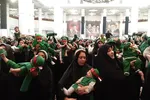 گردهمایی ارتش کوچک‌های ولایت در آستان شاهچراغ(ع)
