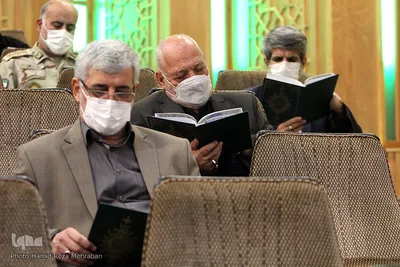 مراسم چهلمین روز ارتحال آیت‌الله محمدی‌ری‌شهری(ره) تولیت فقید آستان مقدس حضرت عبدالعظیم(ع)
