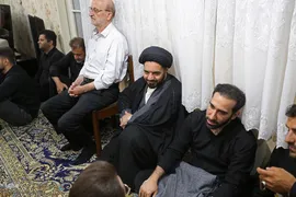 شب سوم شهادت امام حسین(ع) در بیت استاد موسوی‌بلده