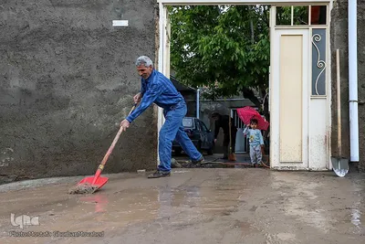 وقوع خسارت سنگین سیل به برخی روستاهای شهرستان اهر