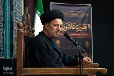 مراسم عزاداری در بقعه متبرکه ابن بابویه قمی (ره)