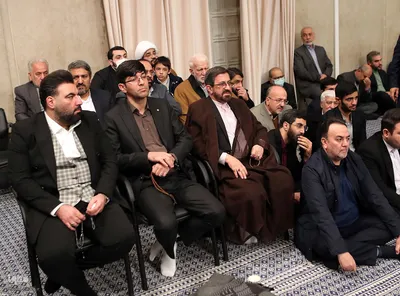 دیدار مداحان اهل‌بیت(ع) با رهبر انقلاب