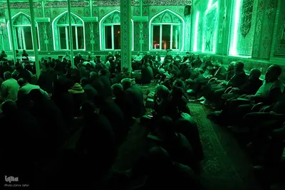 مراسم احیای شب بیست و سوم ماه مبارک رمضان در اهر