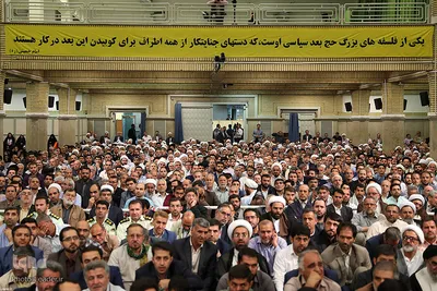 دیدار کارگزاران حج با رهبر انقلاب