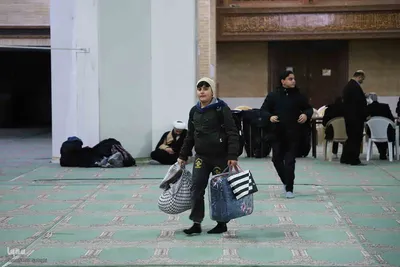 مراسم معنوی اعتکاف در تبریز