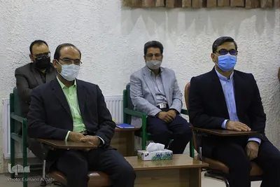 دیدار اعضای قرارگاه امنيت غذايی خراسان‌جنوبی با حجت الاسلام عبادی