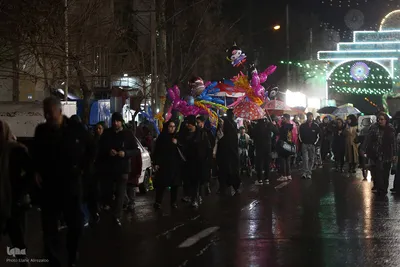 آذین‌بندی قدیمی‌ترین محله تهران در نیمه شعبان