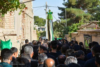 آئین سنتی«علم‌بندان» - محلات/عکاس:محمد رجبی