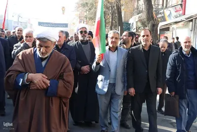 تشییع پیکر مطهر شهدای گمنام تازه تفحص شده در ارومیه‎