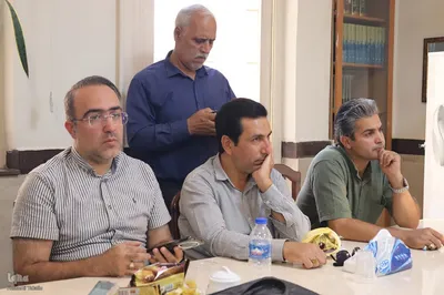 نشست صمیمی رئیس اداره اوقاف به مناسبت هفته وقف‎ در ملایر