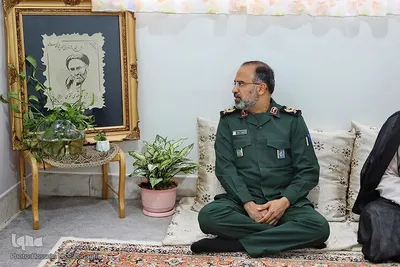 دیدار اعضای کنگره شهدای روحانی با خانواده شهید تقوی