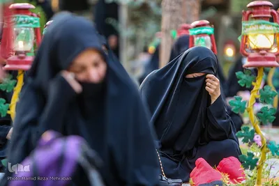 محفل سالانه همسران شهدای مدافع حرم و امنیت