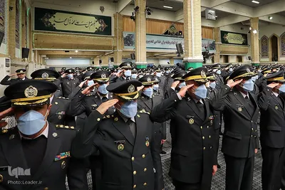 دیدار جمعی از فرماندهان و کارکنان نیروی هوایی و پدافند هوایی ارتش با رهبر انقلاب اسلامی
