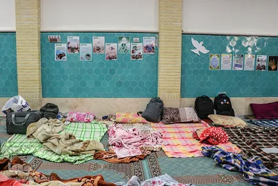 اعتکاف دانشجویی در مسجد دانشگاه اراک
