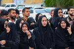 مراسم تشییع پیکر ۱۷ شهید جنگ رمضان در اصفهان