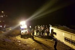 Iraqi Pilgrims Injured in Bus Crash in West Iran