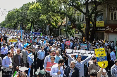 راهپیمایی روز جهانی قدس تبریز
