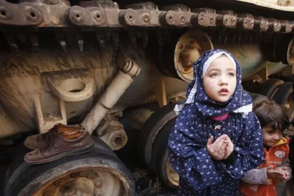 Savaşın en büyük mağdurları çocuklar
