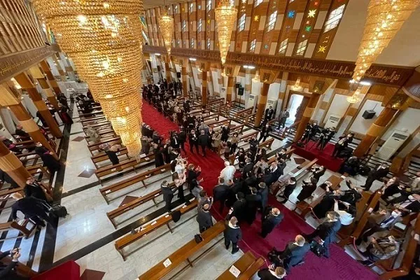 Bağdat kilisesinde Kur'an'ın yakılmasına tepki gösterildi