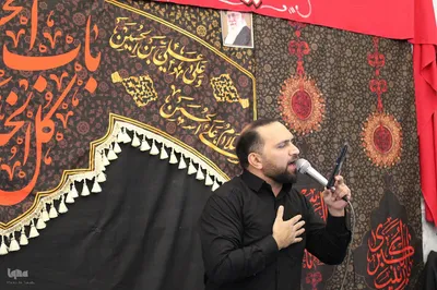 مراسم عزاداری و ایستگاه صلواتی خادمین الشهداءملایر‎