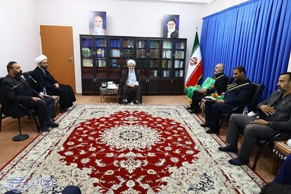 دیدار نماینده ولی فقیه در مازندران با خادمان حضرت معصومه (س)