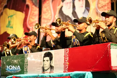 مراسم تشییع پیکر شهید «رمضانعلی استکی» در اصفهان
