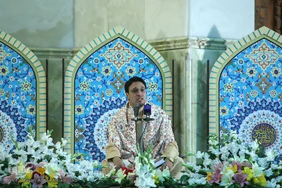 بازدید شرکت کنندگان مسابقات قرآن از حرم امام خمینی(ره)