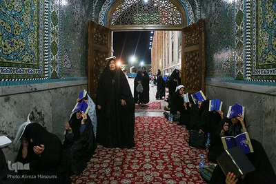 احیاء شب نوزدهم ماه مبارک رمضان در حرم مطهر رضوی