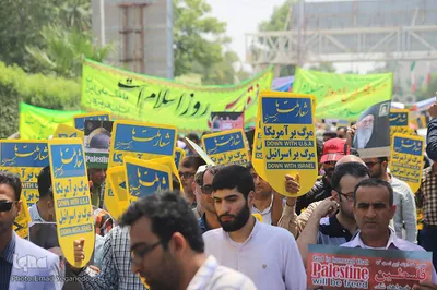 راهپیمایی روز جهانی قدس در بندرعباس