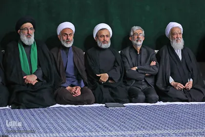 عزاداری شام غریبان حسینی در محضر رهبر انقلاب