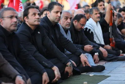 آیین باشکوه جاماندگان تشییع آقای شهید ایران در همدان