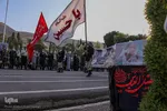 آئین وداع نیروهای مسلح شیراز با پیکر شهید عبدالله اسکندری