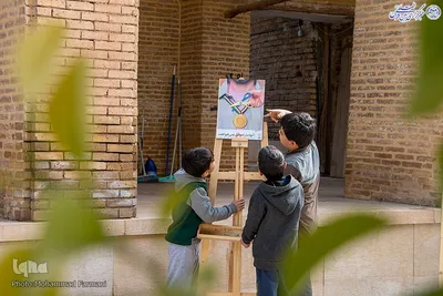 اعتکاف در مسجد آقابابا خان