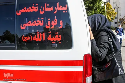 وداع با پیکر شهید مدافع سلامت، دکتر محمد زارع جوشقانی