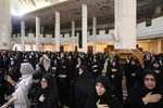 آغاز سوگواری دهه اول فاطمیه در حرم شاهچراغ(ع)