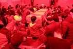 میزبانی دانشجویان دانشگاه امیرکبیر اراک از شهدای گمنام
