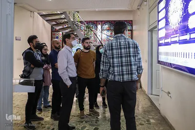 بازدید دانشجویان دانشگاه فرهنگیان قزوین از ایکنا