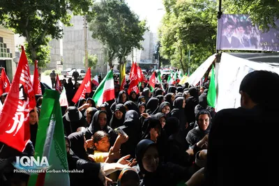 مراسم پیاده‌روی جاماندگان اربعین حسینی در شهرستان اهر