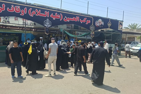 برپایی موکب الحسین(ع) اوقاف لرستان در سامرا