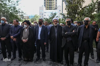 مراسم تشییع پیکر مرحوم حجت الاسلام دعایی