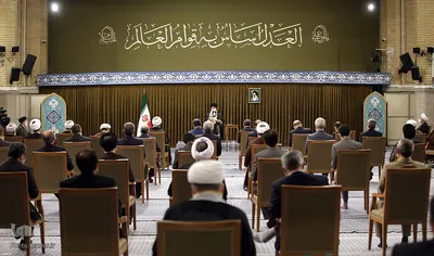 دیدار رئیس و مسئولان دستگاه قضائی با رهبر انقلاب