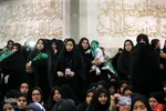 شیرخوارگان حسینی در حرم مطهر حضرت معصومه(س)