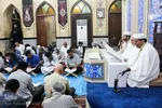 جزءخوانی قرآن در حسینیه آیت‌الله سید عدنان غُریفی خرمشهر