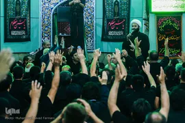 آیین سنتی طشت گذاری اردبیلی ها مسجد حاج مجید