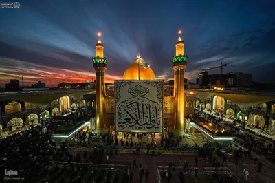 حرم مطهر علوی در آستانه میلاد مولود کعبه