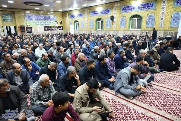 آیین هفتمین روز درگذشت جانباز شهید سید حبیب الله حسینی در روستای ورکلا میاندورود